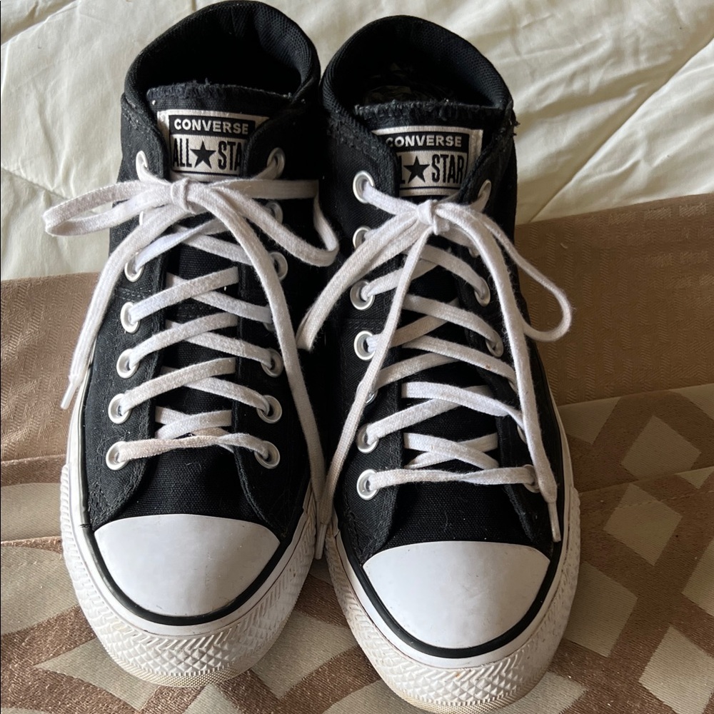 Converse Classic Black and White High-Tops